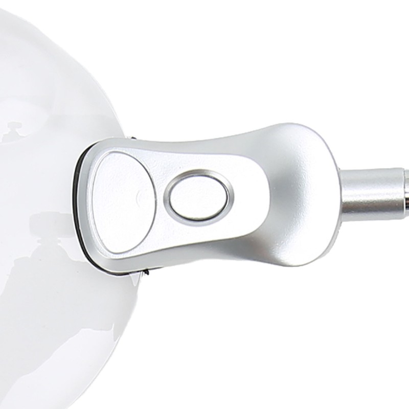 Magnifying Glass Clamp LED Light Gooseneck Desk Lamp Clamp for