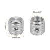 MECCANIXITY 6 Pcs Aluminium Potentiometer Knobs, 1/4" (6mm) Universal Volume