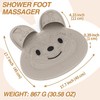 Alfombrilla Exfoliante de Silicona para Ducha – Pies Suaves y