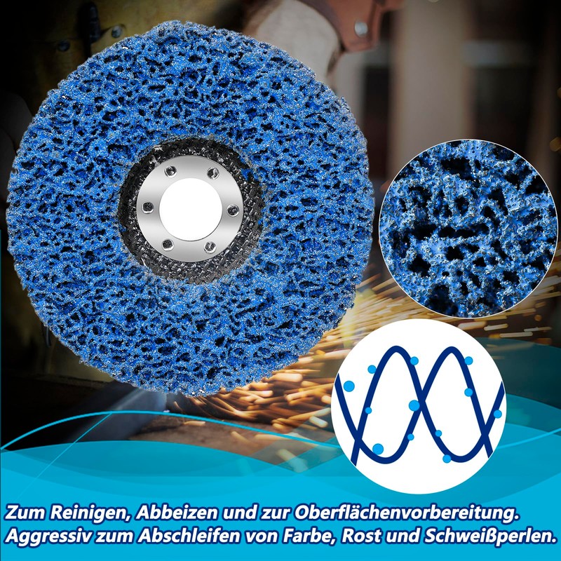 Pack of 5 125 mm CSD Disc, Grinding Disc, Coarse