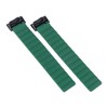 2pcs Watch Bands Professional Silicone Strap Strong Magnetic Snap Replacement