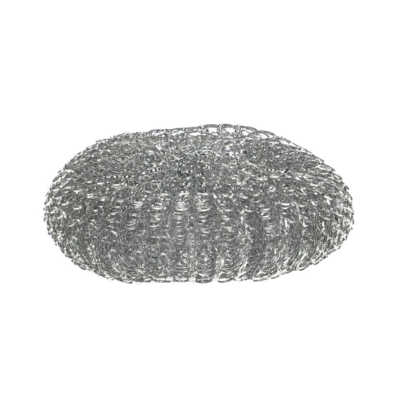 Sorbo Metal Pan Scourers, 4 Pack, Metalic