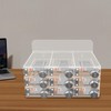 9 Slots Cell Phone Storage Box, Acrylic Cell Phone Locker