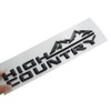 dgea 1x 2019-2021 Chevy Silverado High Country Nameplate Rear Emblem
