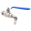 Horiznext 3/4" O.D. thread to 1/2 inch elbow barb stainless