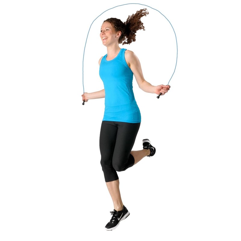 Kawanyo PVC Jumping Rope Speed Skipping Rope Training Workout Fitness