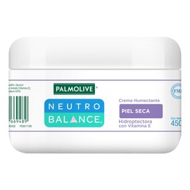 Palmolive Neutro Balance Crema Sólida Corporal Piel Seca 450 G, color, 450 gram, pack of/paquete de