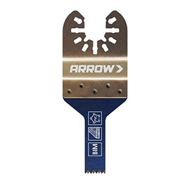 Arrow OSC100-1 Fine Detail Blade for Use with Oscillating Tools, Cuts Wood, Wood with Nails, PVC, Drywall, 3/8 Inch, 1-Piece