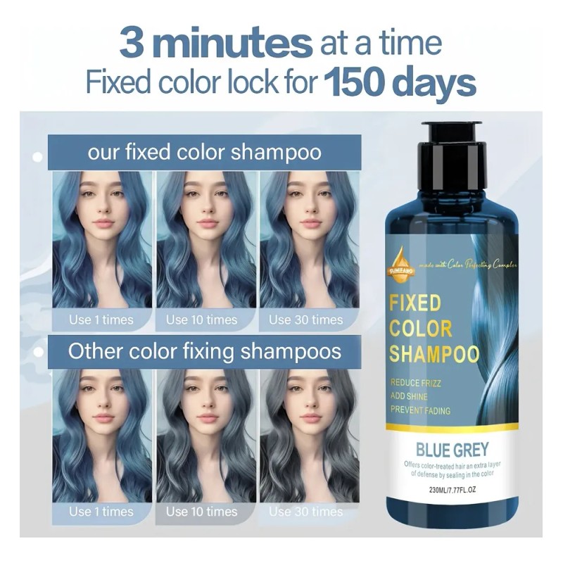 Shampoo Fijador De Color Para Cabello 230 Ml