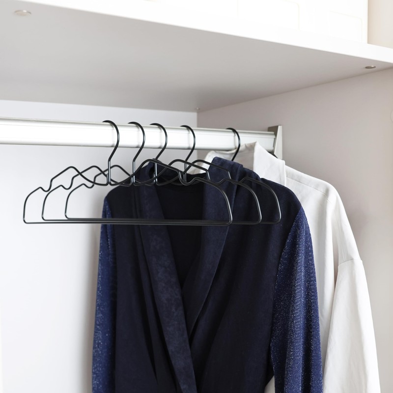 WorldMore 20 Pack Heavy Duty Metal Steel Wire Clothes Hanger,