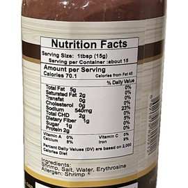 Js&E Salted Shrimp Fry 340g Bagoong Alamang (USDA Inspected Passed)