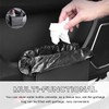 Yourkar Car Trash Can, Foldable Waterproof Leather Car Garbage Organizer
