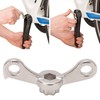 Agatige Bicycle Crank Removal Tool, 2-in-1 Crankset Crank Arm Dust