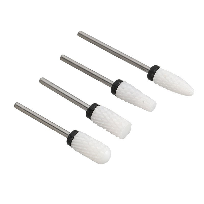 40Pcs Nail Drill Bit 4 Types Ceramic Nail Removal Bit