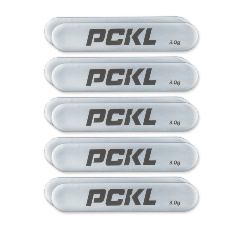 PCKL Pickleball Paddle Lead Tape Strip Weights | 10 Pre
