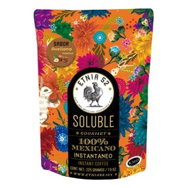 Etnia 52, Café Soluble Instantáneo Sabor Avellana, 225 gr