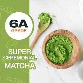 Matcha Powder,Premium Ceremonial Grade Matcha Powder,100% First Harvest Unsweetened Matcha Green Tea Powder,(40g/1.4oz)Tin