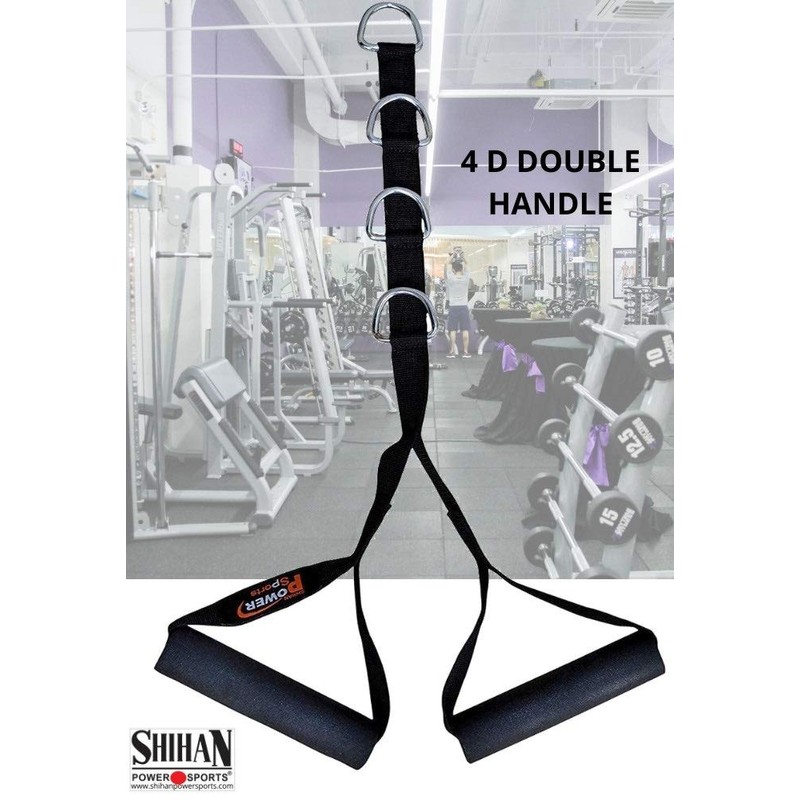 SHIHAN POWER-SPORTS GYM STIRRUP DOUBLE Handles Adjustable Multi Gym Machine