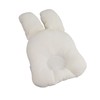 Baby Pillow Recessed Rabbit Ear Shaped 21.5cm Width Soft Breathable