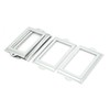 Sourcingmap Office File Drawer 105mm x 60mm Tag Label Holders