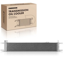 A-Premium Transmission Oil Cooler Compatible with F-250 Super Duty/F-350 Super Duty/F-450 Super Duty/F-550 Super Duty 2008-2010, 6.4L, Turbocharged
