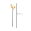 FL-WITHYOU Horse Cocktail Reusable Picks martini toothpicks metal toothpicks fancy