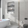 EaseStick Light Grey Granite Countertop Contact Paper Waterproof Glossy Marble