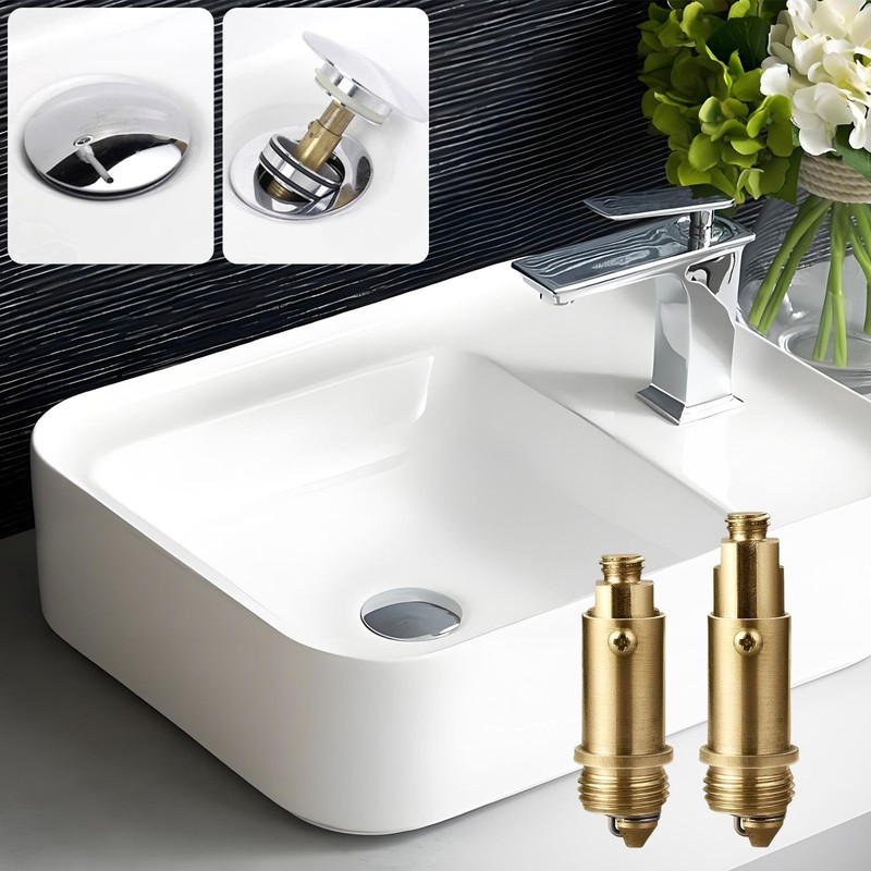 3 Pieces Pop Up Drain Valve Screw for Sink Drain