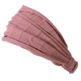 CHARM Bandana Headband [One Size/Pink] MIYA Cotton Turban
