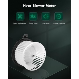 SCITOO SCITOO 700287 Front HVAC Blower Motor with Fan Cage For Nissan For Tiida 2007 2008 2009 2013 2014 2015 2016 2017,For Nissan For Versa 2007 2008 2009 2010 2011 2012