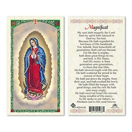Gigi's Classy Kids Prayer to Our Lady of Guadalupe Magnificat Laminated Prayer Cards - Pack of 25