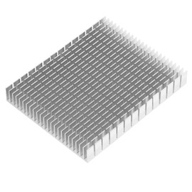 Yctze Large Heat Sink, Aluminium, 150 x 120 x 20 mm, White Cooling Heatsink, Cooler for CPU Amplifier PCB