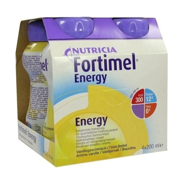 Fortimel Energy Vanilla Flavor 4x200 ml