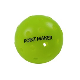 POINTMAKER - Rotational Outdoor/Indoor Pickleball Balls (Green)