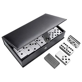 Domino Ingles 5 Capas Baraja Plata