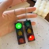 깜박 깜박 신호등 열쇠고리 가방고리 키링 Flashing Traffic Light Keychain