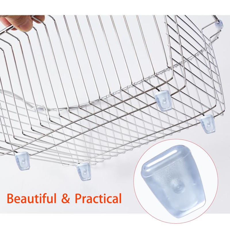 Qrity 20 PCS Kitchen Sink Rack Feet, Feet for Sink
