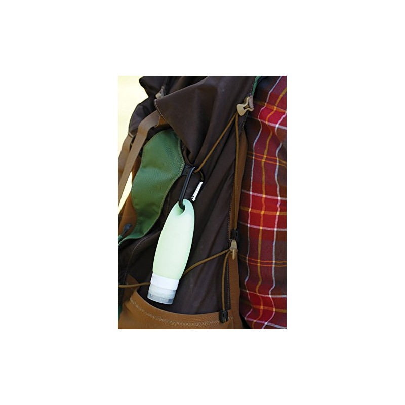 Coghlan's Travel Bottles, Refillable, Leakproof, BPA-Free, Compact Silicone Containers for