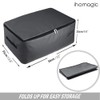 IHOMAGIC Under bed Storage Bag with Double Zipper and Handles,