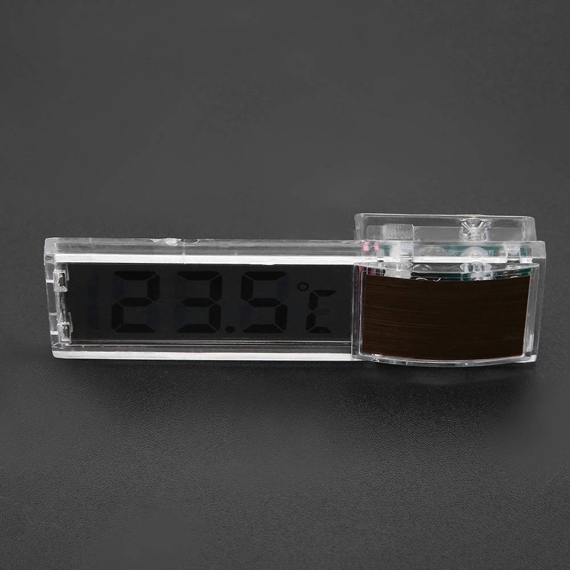 TOPINCN Aquarium Electronic Thermometer Digital Display LED Crystal Induction 3D