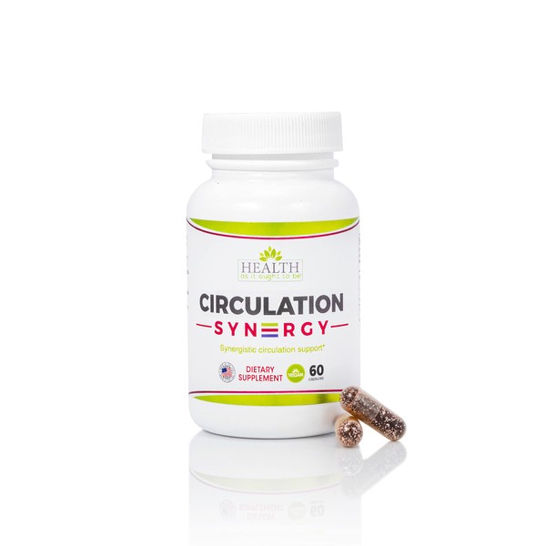 Circulation Syn3rgy Physician Formulated (Beet Root, L-Arginine, Horse Chestnut) - 60 Capsules