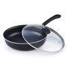 Cook N Home 10.5-Inch/3.5 Quart Nonstick Deep Saute Fry Pan/Jumbo