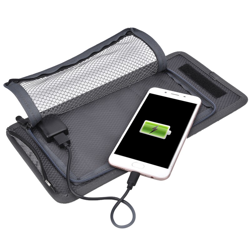 ECE-816 Solar Powered Outdoor Foldable Hiking Backpacks Waterproof Camping Travel