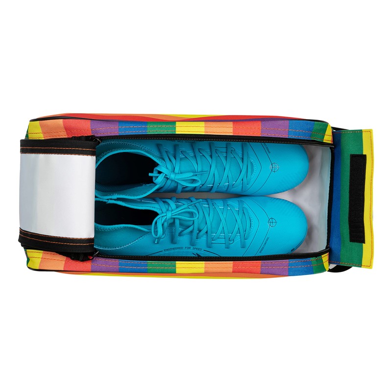 55 Sport Classic Football Boot and Shoe Bag - Rainbow