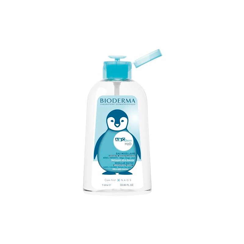 Bioderma ABCDerm H2O Agua Micelar. 1 Lt