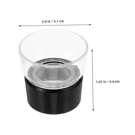 CAXUSD 6pcs Jewelers Loupe Portable Optical Glass Magnifier for Jewelry Coins Watches Enhanced Clarity for Detailed Examination for Gemstone Grading and Repair