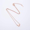 Shooting Star 18 K Gold Plated Pendant Necklace