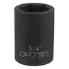 Performance Tool M806 1/2 Drive 3/4 6-Point Impact Socket