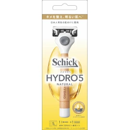 Schick Chic Schick Hydro 5 Natural Holder (with blade + 1 replacement blade), Beige