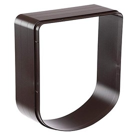 Ferplast Extension for door for cats and small dogs Swing door SWING 3 and 5 EXTENSION 16.3 x 5 x h 18.4 cm - Depth: 5 cm, Brown